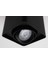 Frog Siyah Renk Kare Sıva Üstü Spot Dekoratif Modern Aydınlatma 3000K GU10 Duy LED Ampul Dahil 2