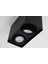 Frog Twin Siyah Renk Kare Sıva Üstü Spot Dekoratif Modern Aydınlatma 3000K GU10 Duy LED Ampul Dahil 2