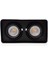 Frog Twin Siyah Renk Kare Sıva Üstü Spot Dekoratif Modern Aydınlatma 3000K GU10 Duy LED Ampul Dahil 4