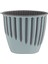 Pyn4 Piyano Saksı Geçme Tabaklı Içlikli Dekoratif Saksı, Gök Mavi, 16.8cm, 1.9 Litre 2