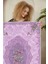 Dekoratif Özel Tasarım Şönil Dokuma Taban Yumuşak Dokulu Halı Renkli 80 x 120 cm 2