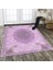 Dekoratif Özel Tasarım Şönil Dokuma Taban Yumuşak Dokulu Halı Renkli 80 x 120 cm 3