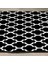 Dekoratif Özel Tasarım Pamuklu Dokuma Taban Yumuşak Dokulu Halı Beyaz 80 x 120 cm 5