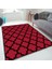 Dekoratif Özel Tasarım Şönil Dokuma Taban Yumuşak Dokulu Halı Renkli 120 x 180 cm 2