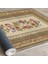 Dekoratif Özel Tasarım Pamuklu Dokuma Taban Yumuşak Dokulu Halı Kahverengi - Krem Rengi 80 x 120 cm 5