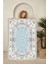 Dekoratif Özel Tasarım Pamuklu Dokuma Taban Yumuşak Dokulu Halı Mavi 180 x 280 cm 1