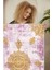 Dekoratif Özel Tasarım Pamuklu Dokuma Taban Yumuşak Dokulu Halı Mor 80 x 120 cm 2