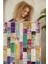 Dekoratif Özel Tasarım Pamuklu Dokuma Taban Yumuşak Dokulu Halı Renkli 80 x 120 cm 2
