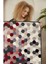 Dekoratif Özel Tasarım Pamuklu Dokuma Taban Yumuşak Dokulu Halı Renkli 80 x 120 cm 3