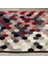 Dekoratif Özel Tasarım Pamuklu Dokuma Taban Yumuşak Dokulu Halı Renkli 80 x 120 cm 5