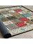 Dekoratif Özel Tasarım Pamuklu Dokuma Taban Yumuşak Dokulu Halı Renkli 80 x 120 cm 5