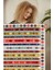 Dekoratif Özel Tasarım Şönil Dokuma Taban Yumuşak Dokulu Halı Renkli 80 x 150 cm 1