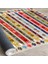 Dekoratif Özel Tasarım Şönil Dokuma Taban Yumuşak Dokulu Halı Renkli 80 x 150 cm 3