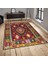 Dekoratif Özel Tasarım Pamuklu Dokuma Taban Yumuşak Dokulu Halı Renkli 80 x 120 cm 2
