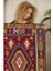 Dekoratif Özel Tasarım Pamuklu Dokuma Taban Yumuşak Dokulu Halı Renkli 80 x 120 cm 3