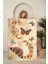 Dekoratif Özel Tasarım Şönil Dokuma Taban Yumuşak Dokulu Halı Renkli 80 x 120 cm 3