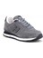 19250 Peru Gri Renk Nubuk Deri Erkek Sneaker 1
