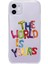 iPhone 11 The World Is Yours Premium Şeffaf Silikon Kılıf 1