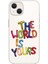 iPhone 13 The World Is Yours Premium Şeffaf Silikon Kılıf 1