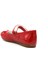 YA14 Kız Çocuk Babet Ayakkabı Rugan Kırmızı 5