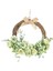 Rattan Hoop Ön Kapı Duvar Çelenk Dekor - Yeşil (Yurt Dışından) 4