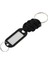 Açık Kamp Lanyard Keychain Carabiner Hayatta Kalma Kiti Siyah 1