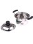 Paslanmaz Çelik Derin Çorba Pot Casserole Catering Tavan Kapağı 16CM 16X10CM 3