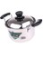 Paslanmaz Çelik Derin Çorba Pot Casserole Catering Tavan Kapağı 16CM 16X10CM 5