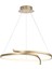 Penumbra Modern Ledli Eskıtme Gold Kasa Avize 1