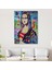 Banksy Renkli Mona Lisa Kanvas Tablo, Pop Art, Sokak Sanatı, Kanvas Tablo 2