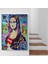 Banksy Renkli Mona Lisa Kanvas Tablo, Pop Art, Sokak Sanatı, Kanvas Tablo 5