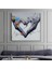 Graffiti Kalp Burcu Eller, Banksy Posteri, Kanvas Tablo, Pop Art 2