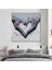 Graffiti Kalp Burcu Eller, Banksy Posteri, Kanvas Tablo, Pop Art 3