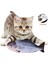 Tineke Peluş Kedi Oyuncağı Balık Kedi Nanesi Otlu Çıngıraklı 1 Adet Somon 1