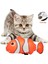 Tineke Peluş Kedi Oyuncağı Balık Kedi Nanesi Otlu Çıngıraklı 1 Adet Palyaço 1