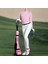 Naylon Golf Kulübü Çanta Kılıfı Pazar Golfçü Taşıyıcı Zip Kalem Çanta Kılıf Bagaj Pembe (Yurt Dışından) 4