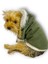 Furry Cream Kapşonlu Ceket Sweat By Kemique Köpek Kazağı 3