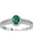 Pırlanta ve Oval Zümrüt Taşlı Yüzük 0405R0005 2