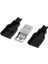 10 Usb-2.0 Kabuk Soketi 4 Pimli Montaj Adaptör Tapası Dıy Seti (Yurt Dışından) 2