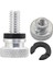 6mm Koltuk Cıvata Vidası /1/4 "-20 Iplik /arka Montaj Vidası /uygun (Yurt Dışından) 1