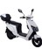 REE1500 Elektrikli Scooter Beyaz 1