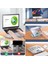 Laptop Macbook Standı Multifonksiyonel 360 Derece Dönebilen Telefon Tutuculu Yatay Dikey Kullanım 2