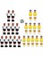 22PCS Reçine Mini Foosball Erkek Oyuncu Futbol Oyuncuları Spor Parçaları Stil 2 (Yurt Dışından) 1