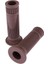 Çift 22MM 7/8 "kauçuk Gidon Tutamakları El Çubuğu Motosiklet Gri Kahverengi Için Evrensel (Yurt Dışından) 2