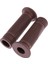 Çift 22MM 7/8 "kauçuk Gidon Tutamakları El Çubuğu Motosiklet Gri Kahverengi Için Evrensel (Yurt Dışından) 5