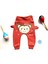 Pamuklu Kulaklı Maymun Baskılı Tek Alt Eşofman Pijama 1