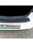 Renault Megane 4 Arka Tampon Eşiği Mat Siyah 2016 ve Sonrası Uyumlu 2