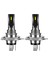 Adet Mini Csp LED Canbus Araba Far Motosiklet H4 Sis Lambası 16000LM 6smd Ampuller 3000 K Sarı Işık Otomatik Dönüş Sinyalleri (Yurt Dışından) 1