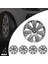 Seat Leon 15 Inç Jant Kapağı Amblemli Gri 4 Adet 1 Takım 114 3