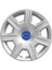 Ford Fiesta 15 Inç Jant Kapağı Amblemli Gri 4 Adet 1 Takım 142 2